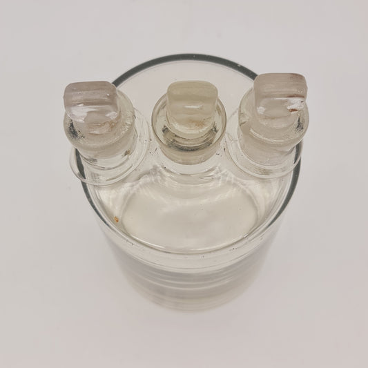 Vintage Antique Bottle Flask Woulffe Chemist Pharmaceutical