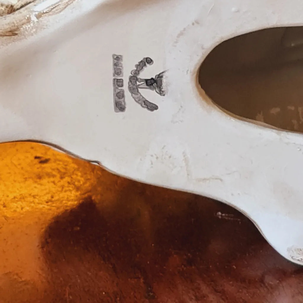 Genuine Italian Capodimonte Ceramic Flower Arrangement