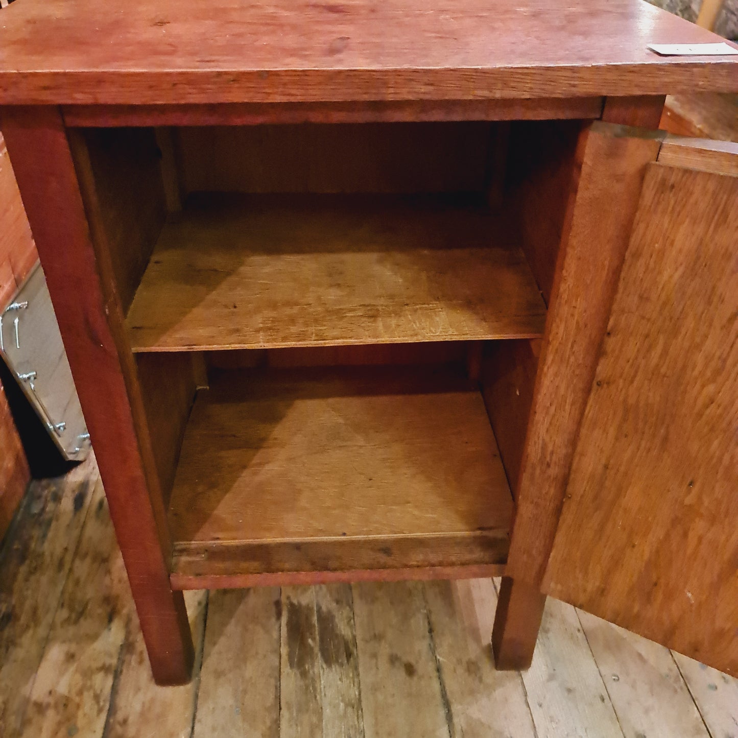 Bedside Cabinet Vintage Antique arts and Crafts Period
