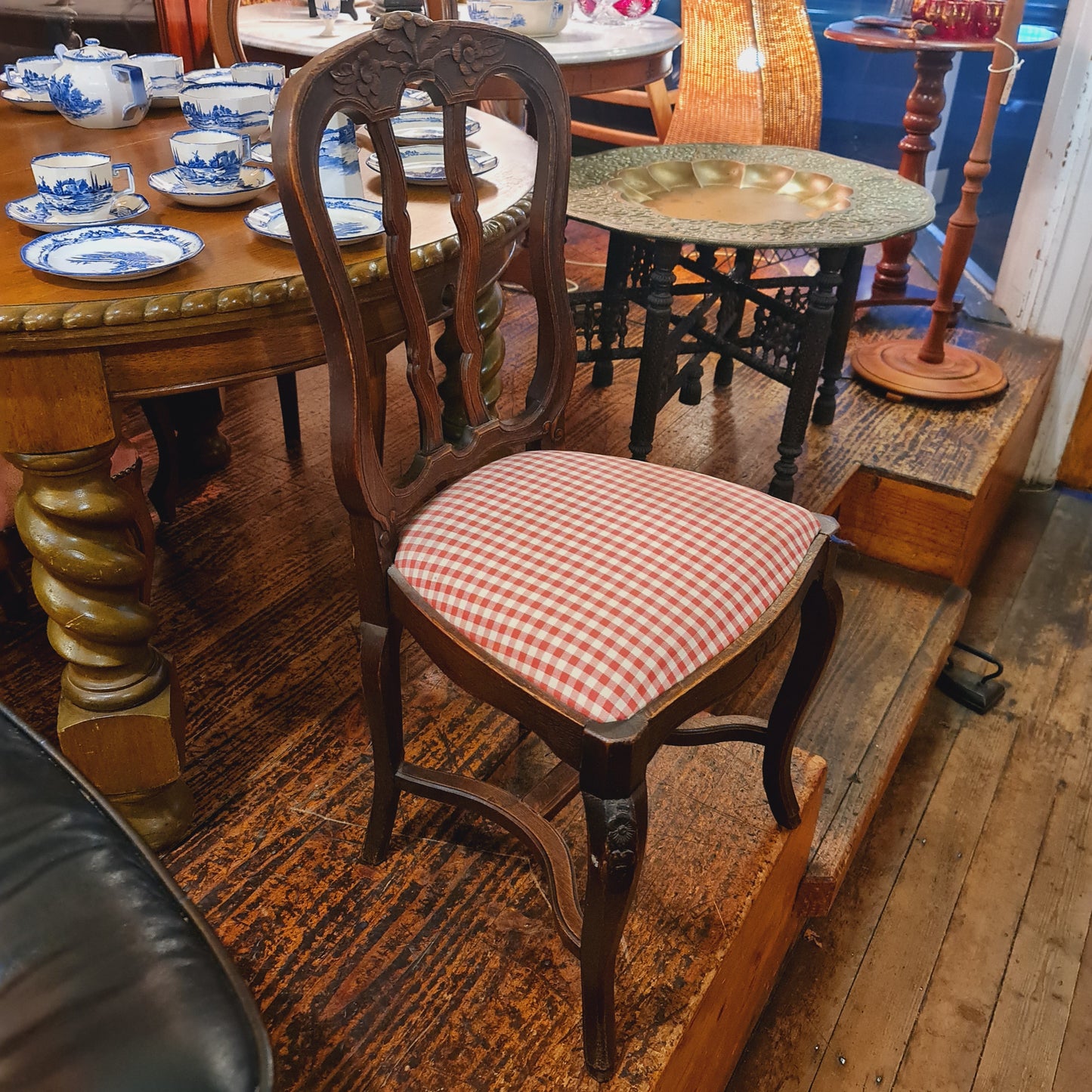 Dining Chair Antique Oak French France