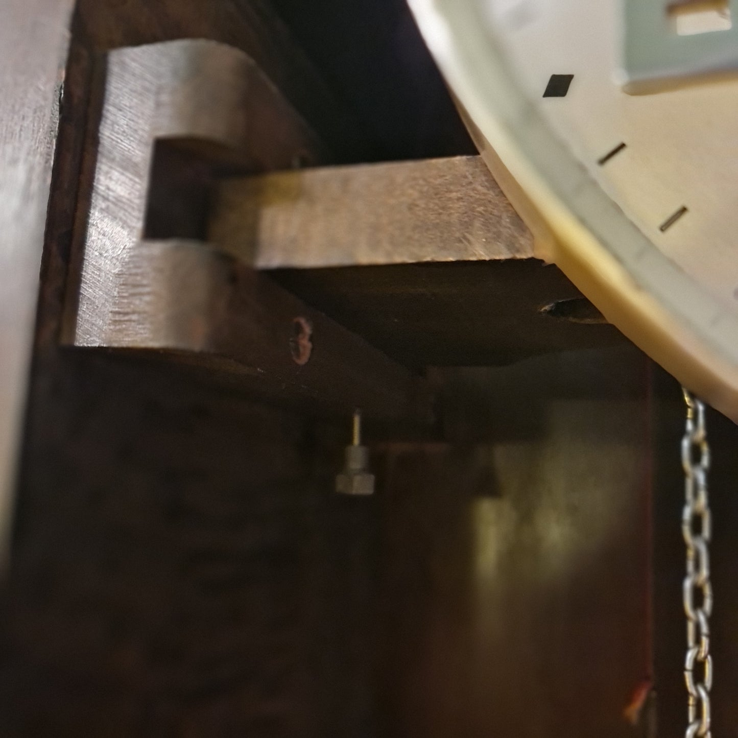 Grandfather Clock in Oak Case Germany