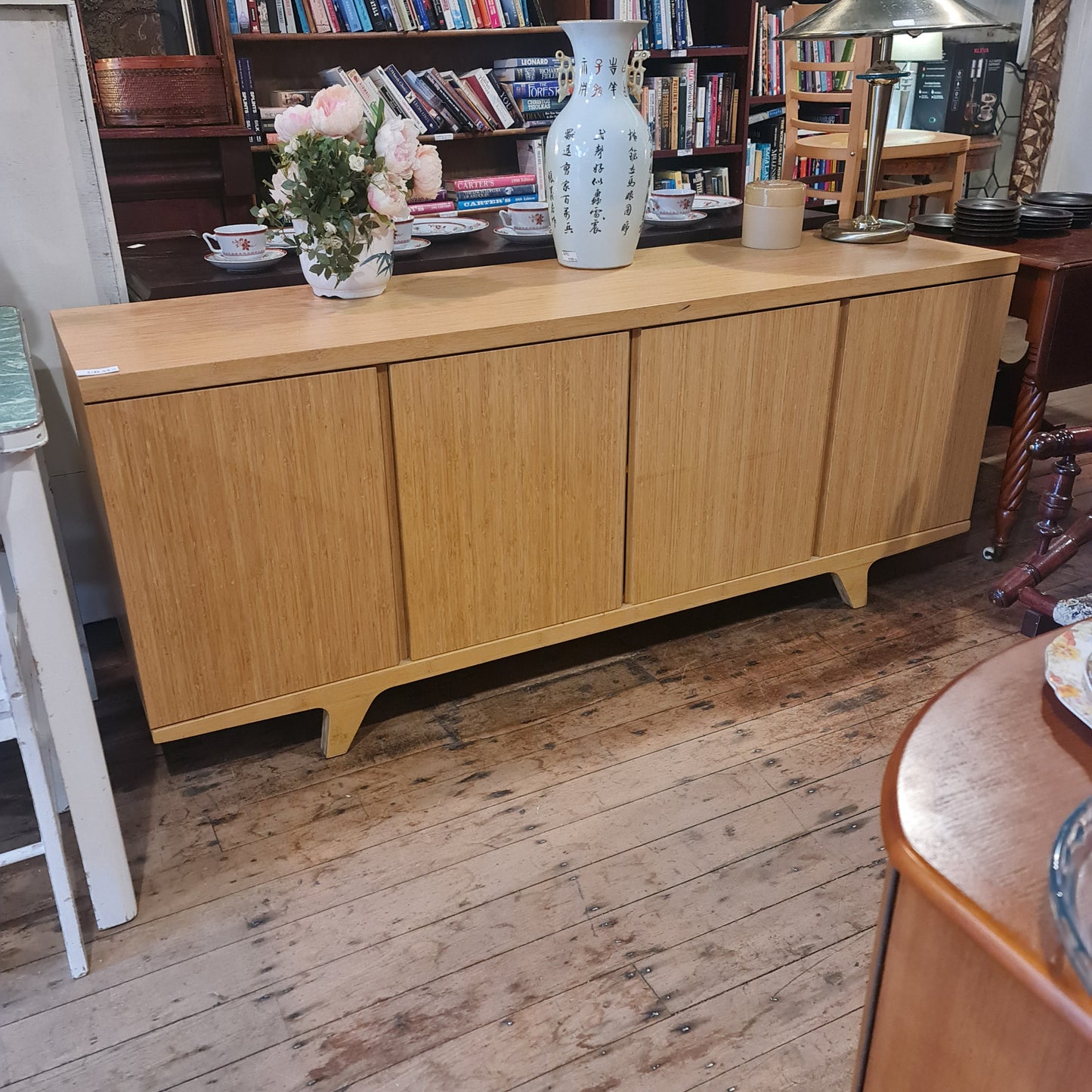 Modern Blondewood Sideboard AV Base