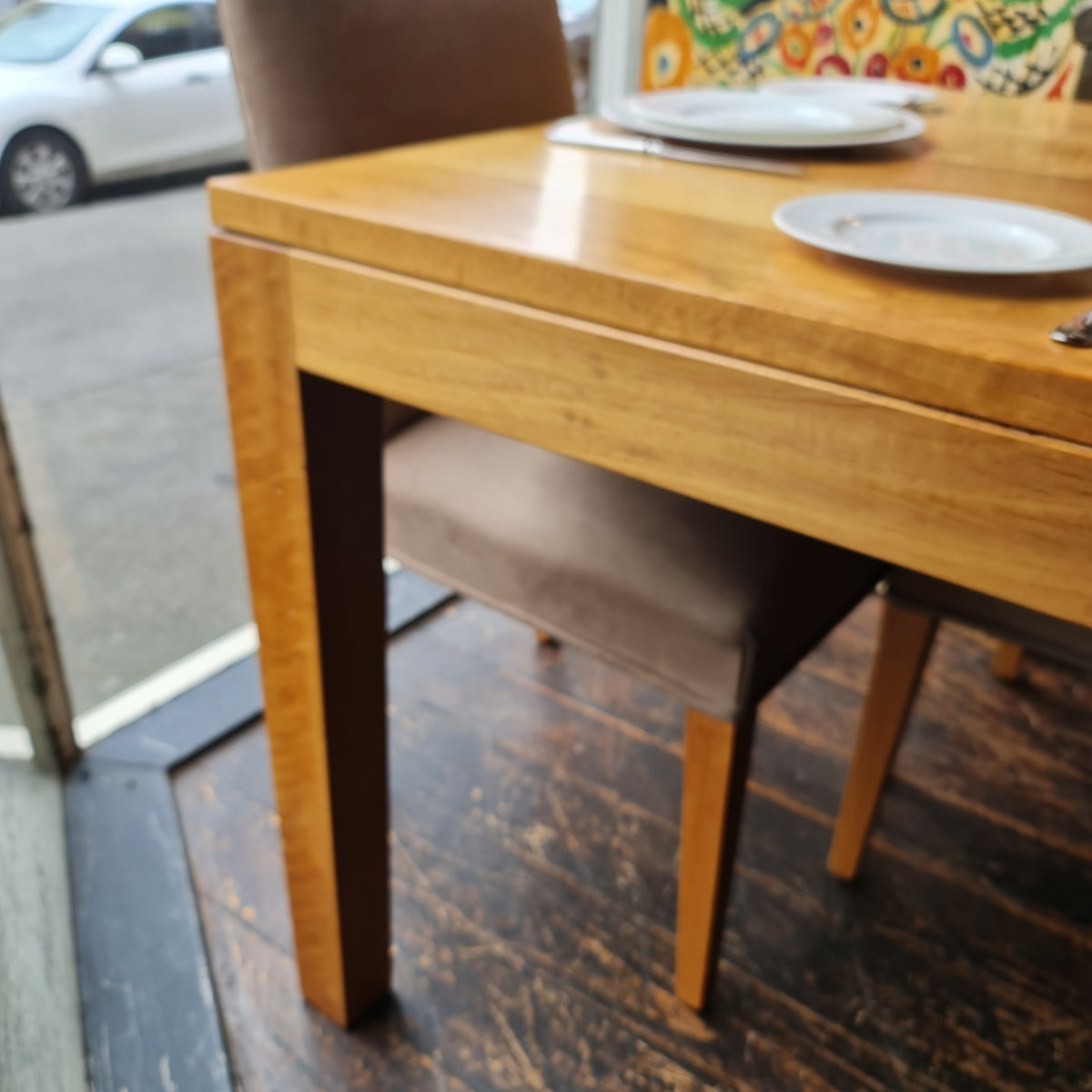 Hardwood Rectangular Dining Table for Six Mark Tuckey Australian Made