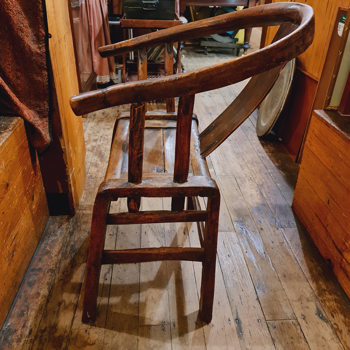 Chinese Armchair made from Elm | Qing Period