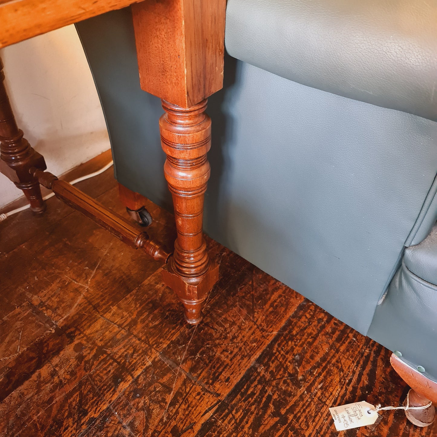 Antique Desk or Hall Table with Drawers