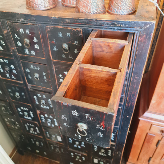 Antique Chinese Furniture Apothecary Drawers Medical Medicine