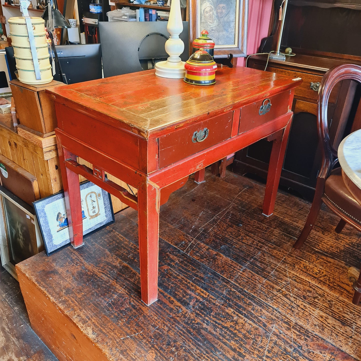Chinese Sidetable Desk Table Antique
