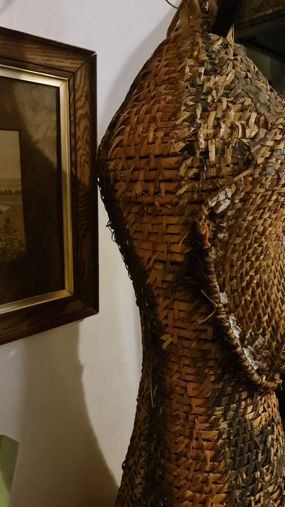 Life Size Woven PNG Headress Ceremonial Figure