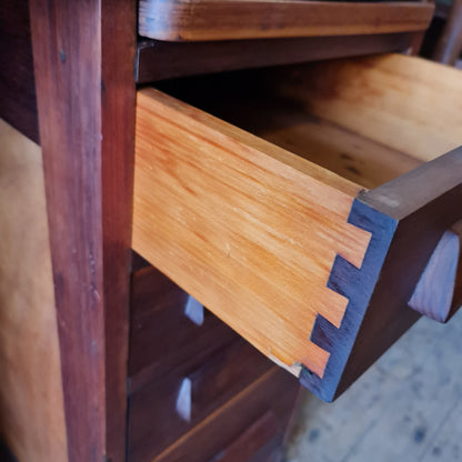 Vintage Roll Top Desk in the style of Cutler