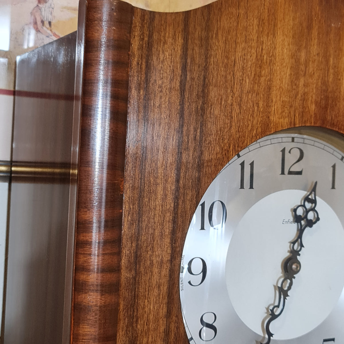 Grandfather Clock By Enfield England Complete Not Working