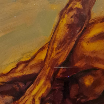 Nude Painting of Male by Roz McQuillan
