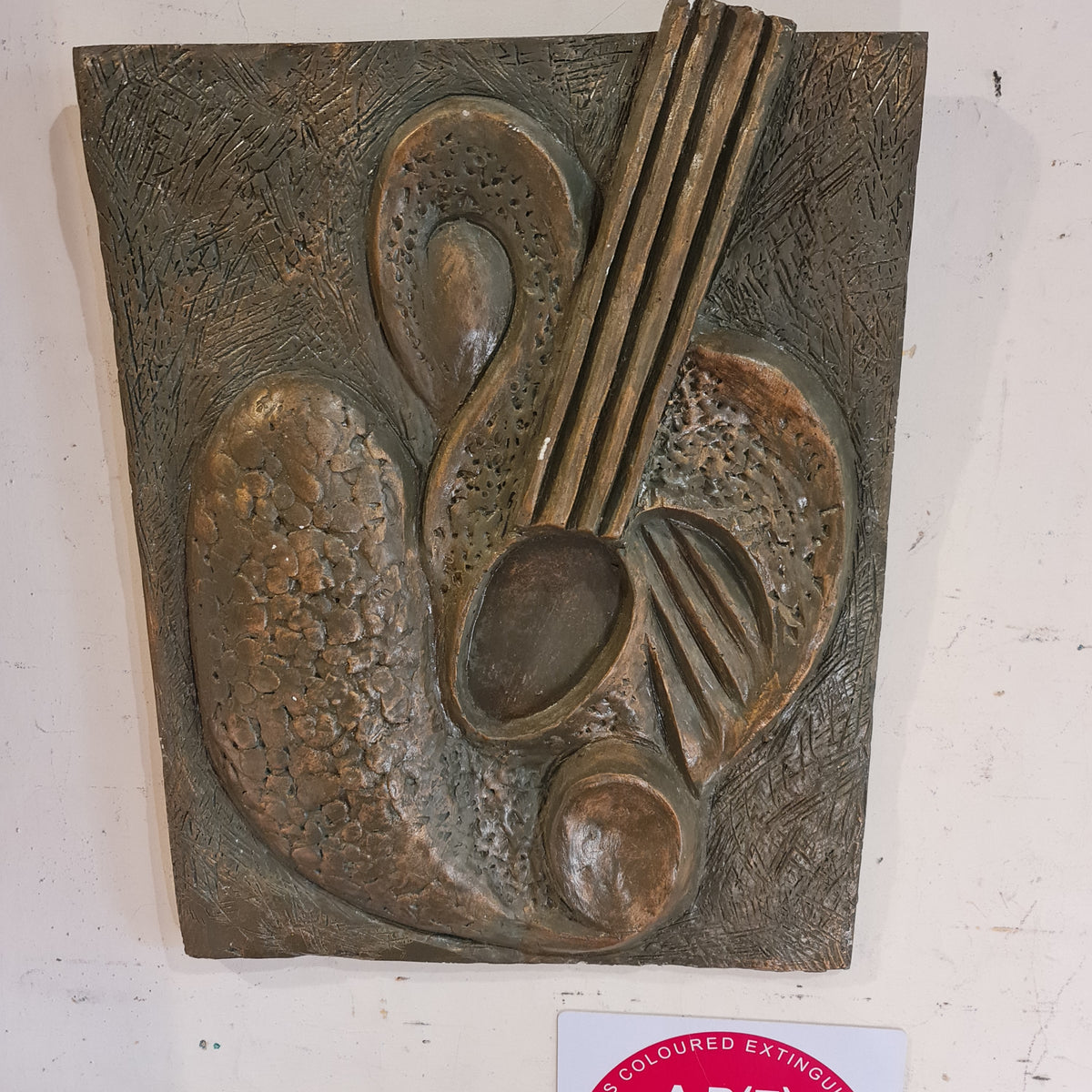 Plaster Moulded Artwork Wall Sculpture
