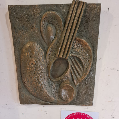 Plaster Moulded Artwork Wall Sculpture