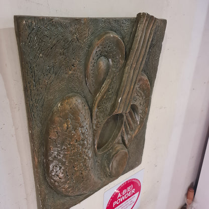 Plaster Moulded Artwork Wall Sculpture