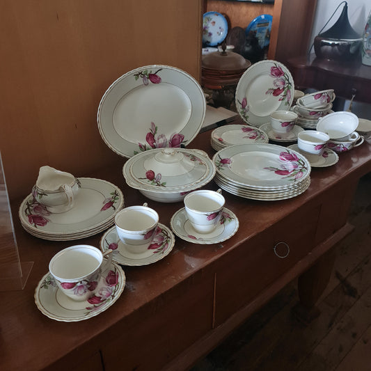 China Setting Part Magnolia by Myott