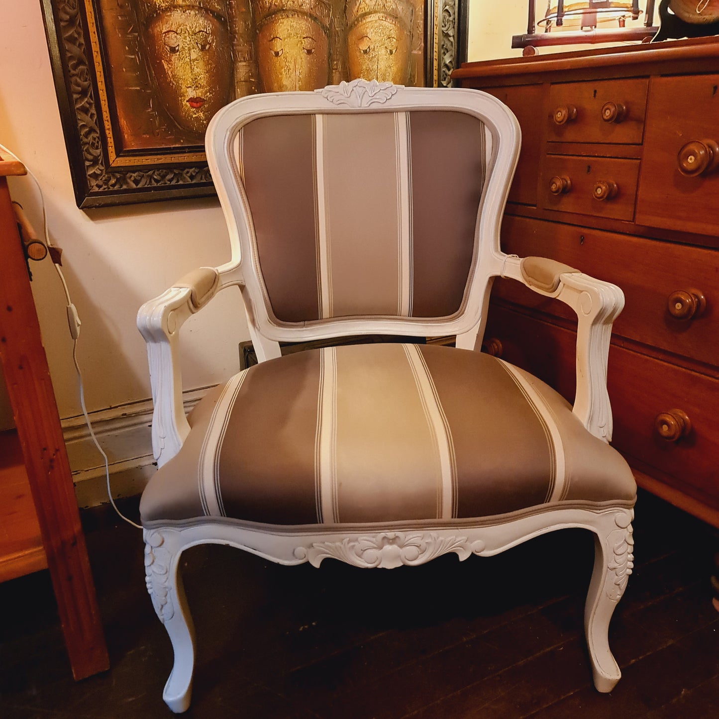 Armchair Antique Style Vintage French