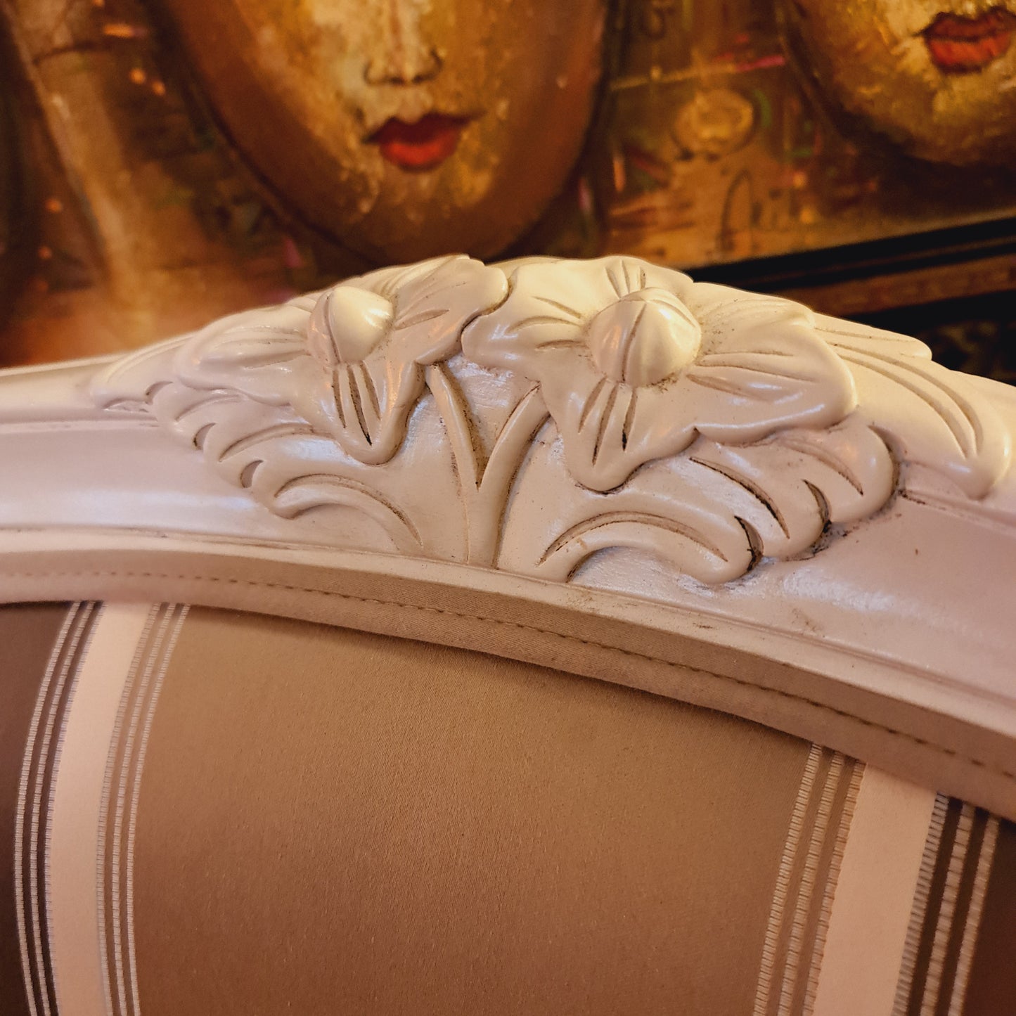 Armchair Antique Style Vintage French