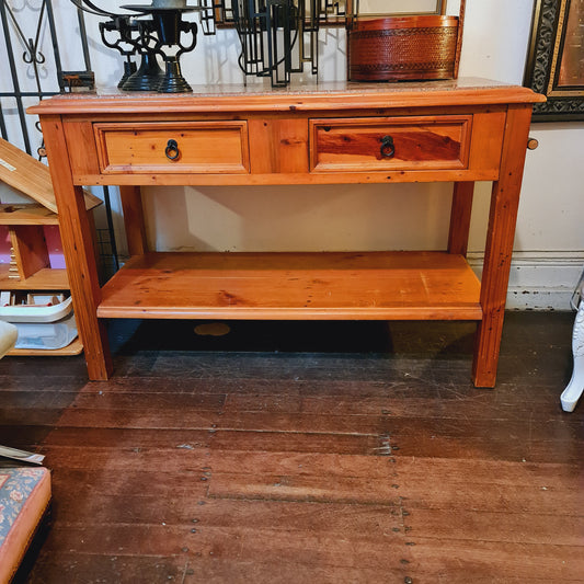 Marble Top Bar Bench Kitchen Food Prep