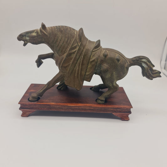 Tang Dynasty Brass Horse Style Antique