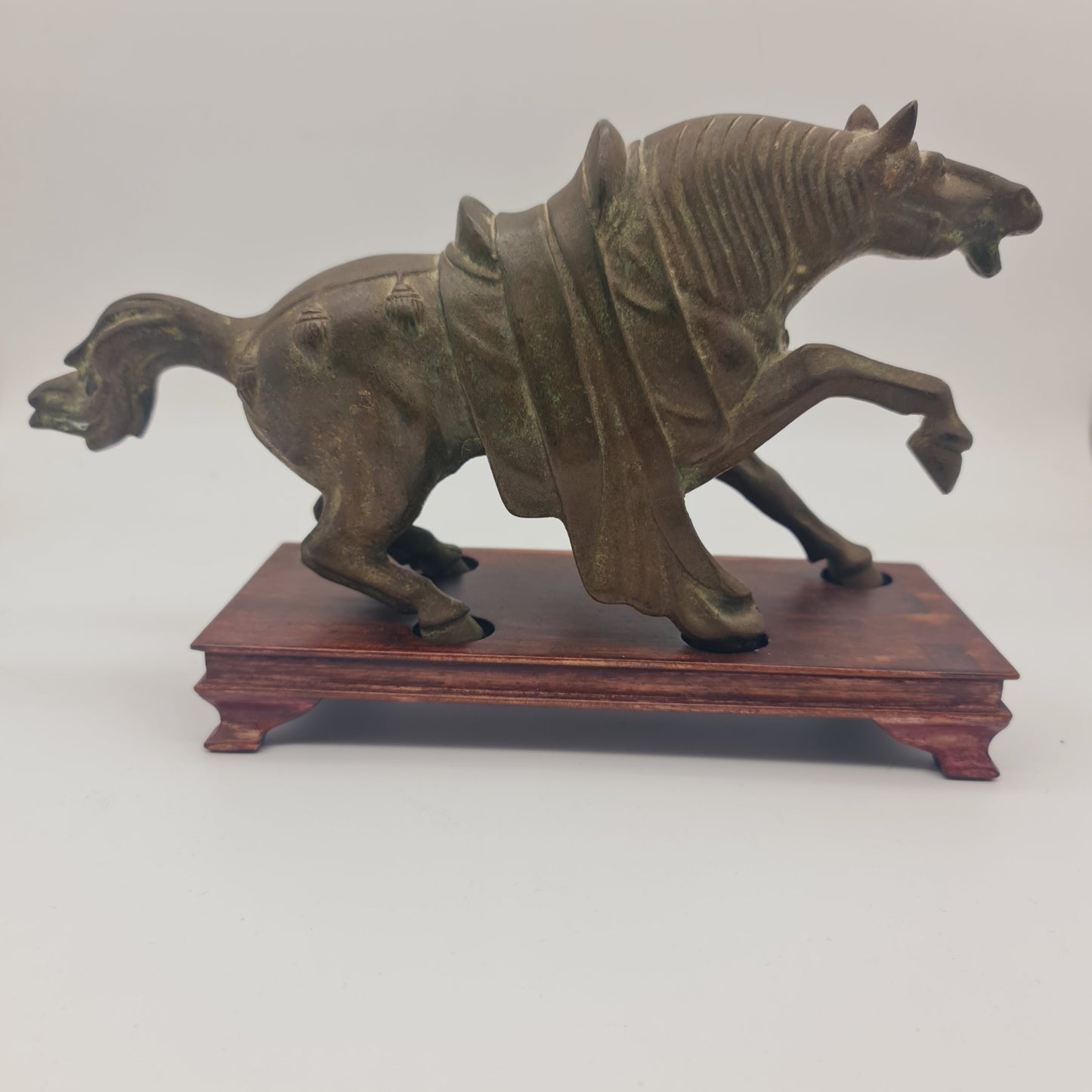 Tang Dynasty Brass Horse Style Antique