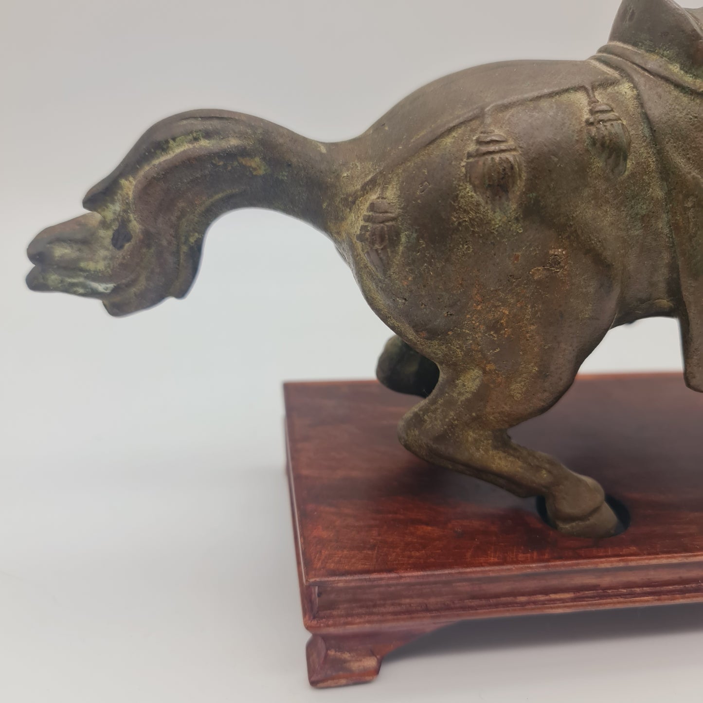 Tang Dynasty Brass Horse Style Antique