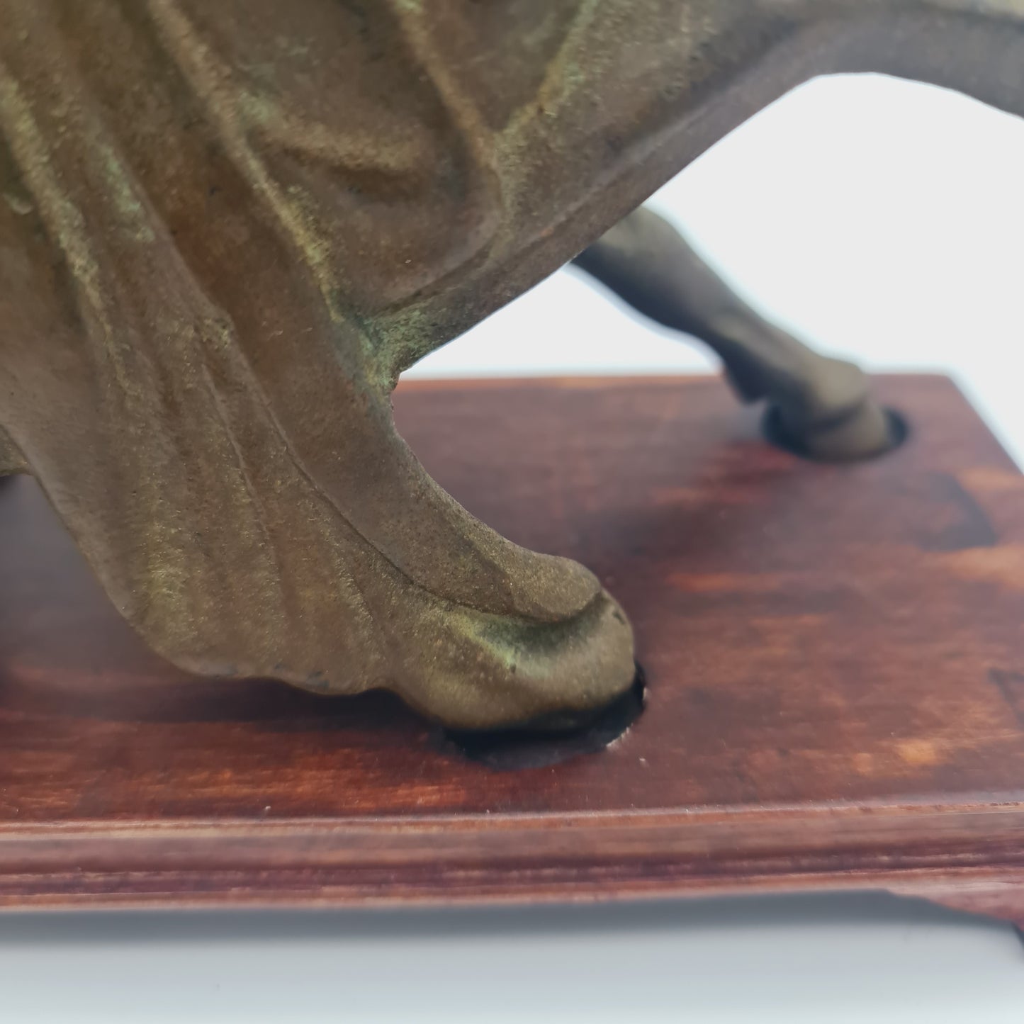 Tang Dynasty Brass Horse Style Antique