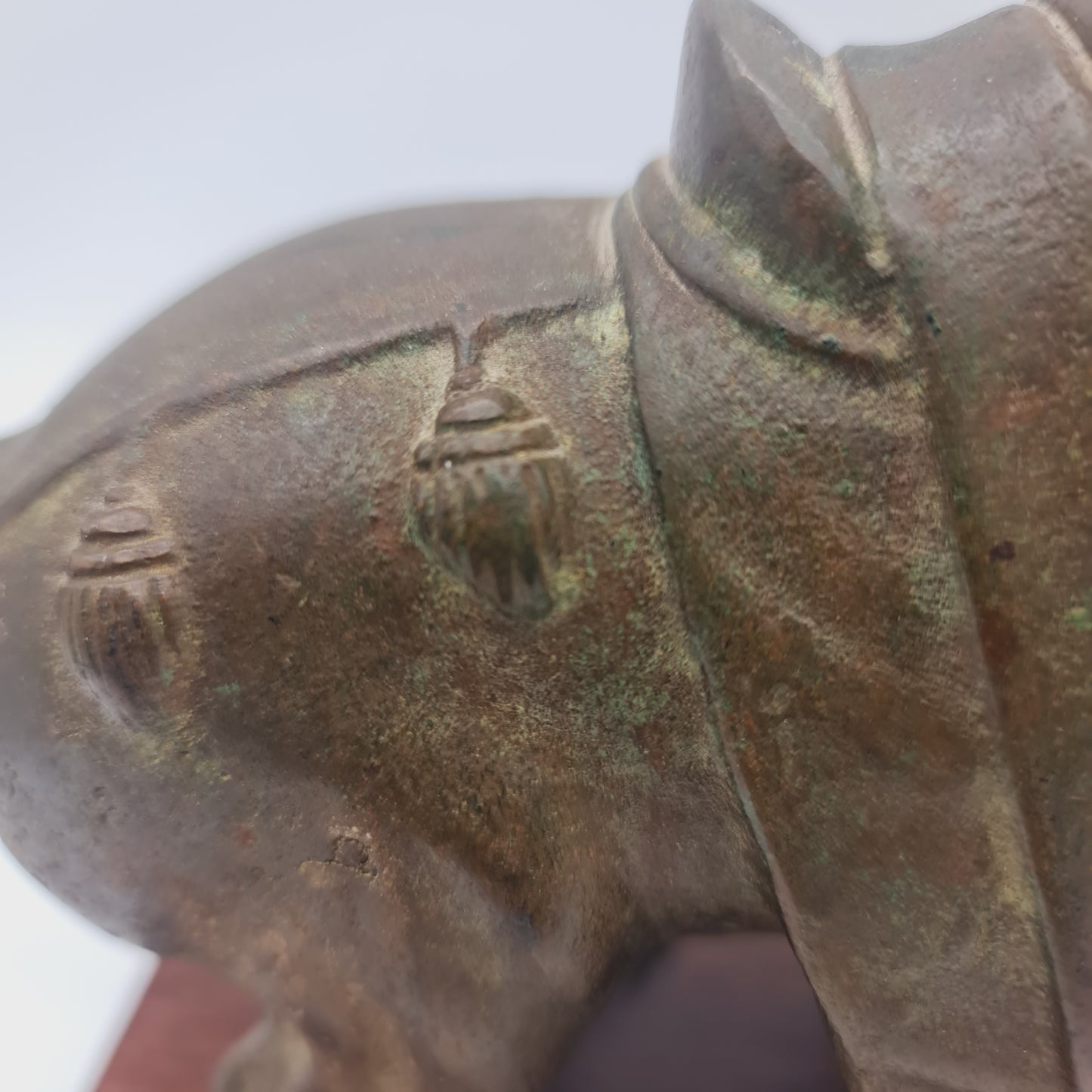 Tang Dynasty Brass Horse Style Antique