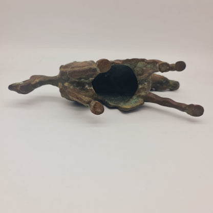 Tang Dynasty Brass Horse Style Antique