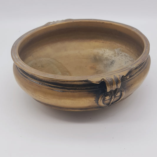 Temple Bowl Brass Indian Sacred Water
