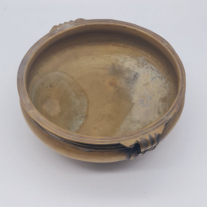 Temple Bowl Brass Indian Sacred Water
