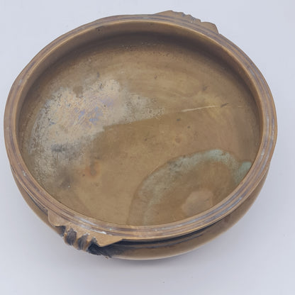Temple Bowl Brass Indian Sacred Water