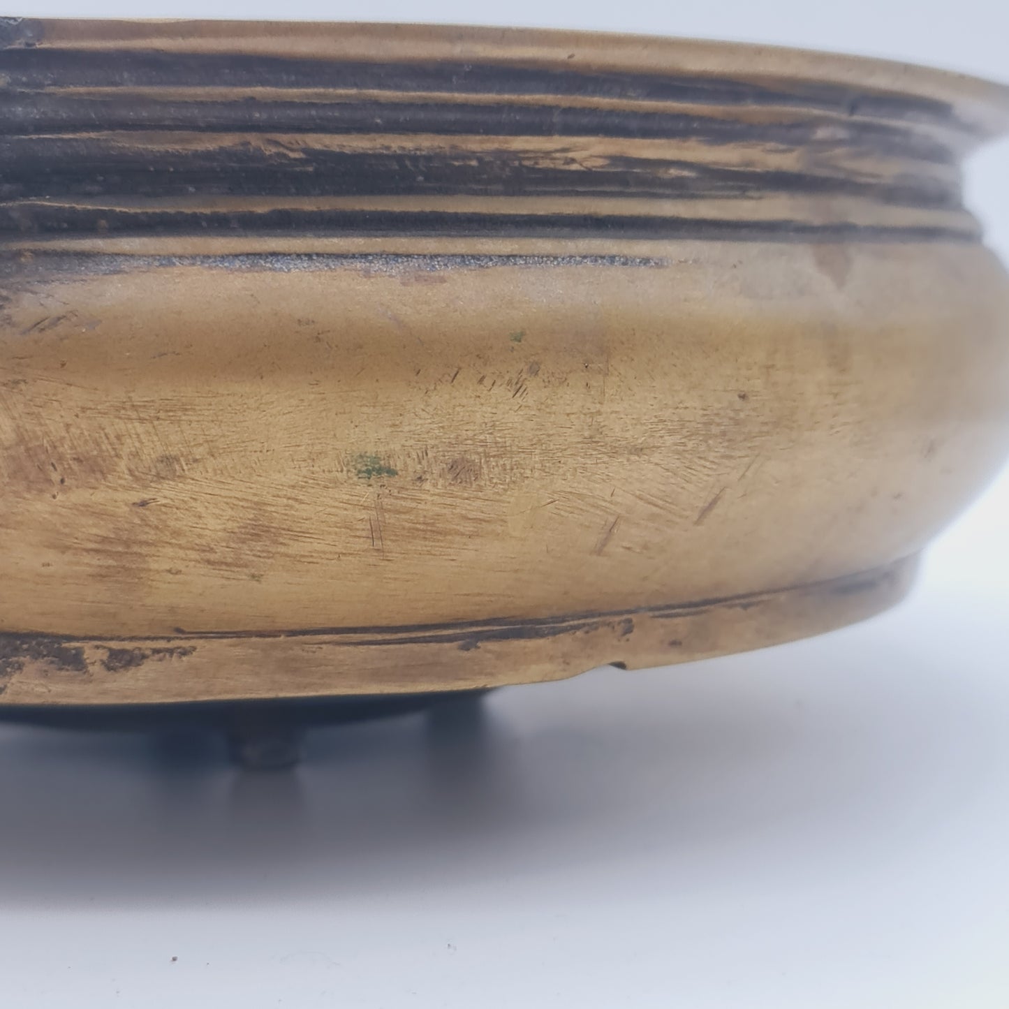 Temple Bowl Brass Indian Sacred Water