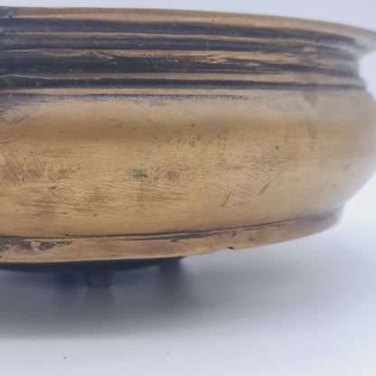 Temple Bowl Brass Indian Sacred Water