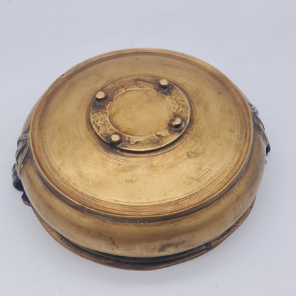 Temple Bowl Brass Indian Sacred Water