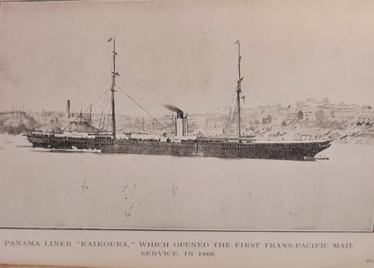 Steamship Memorabilia Vintage Nautical Travel Shipping