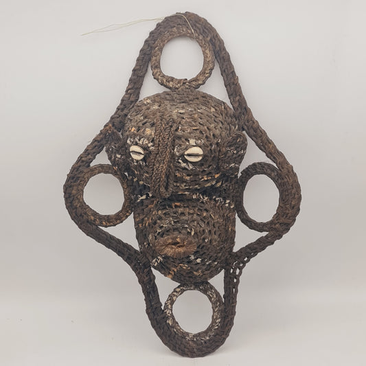 Tribal Mask PNG Woven Sepik River