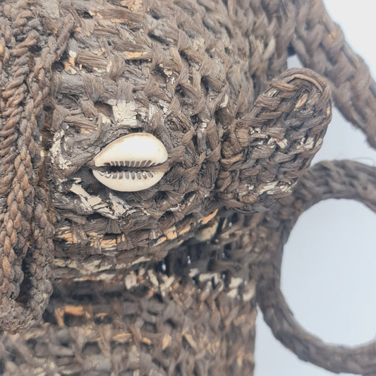 Tribal Mask PNG Woven Sepik River