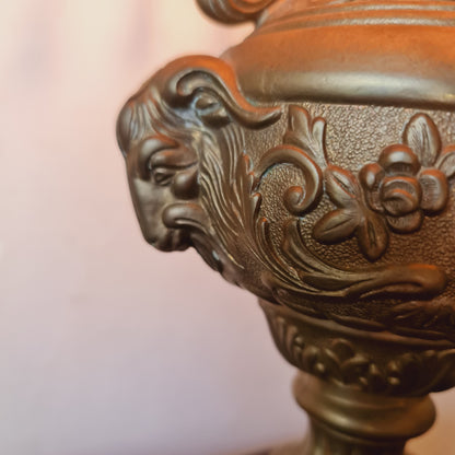 Table Lamp Brass Gold Gilt Vintage