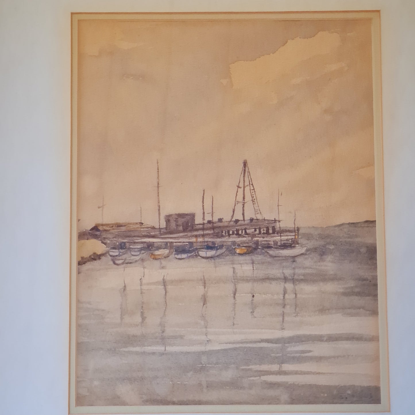 Seascape Painting Original Watercolour
