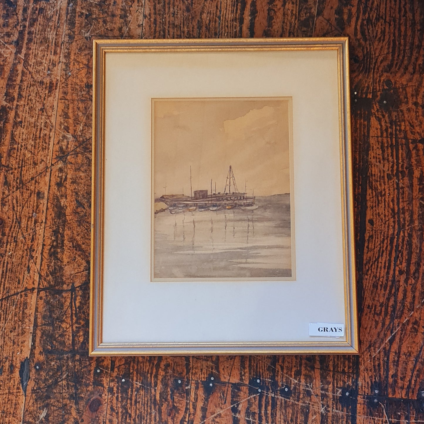 Seascape Painting Original Watercolour