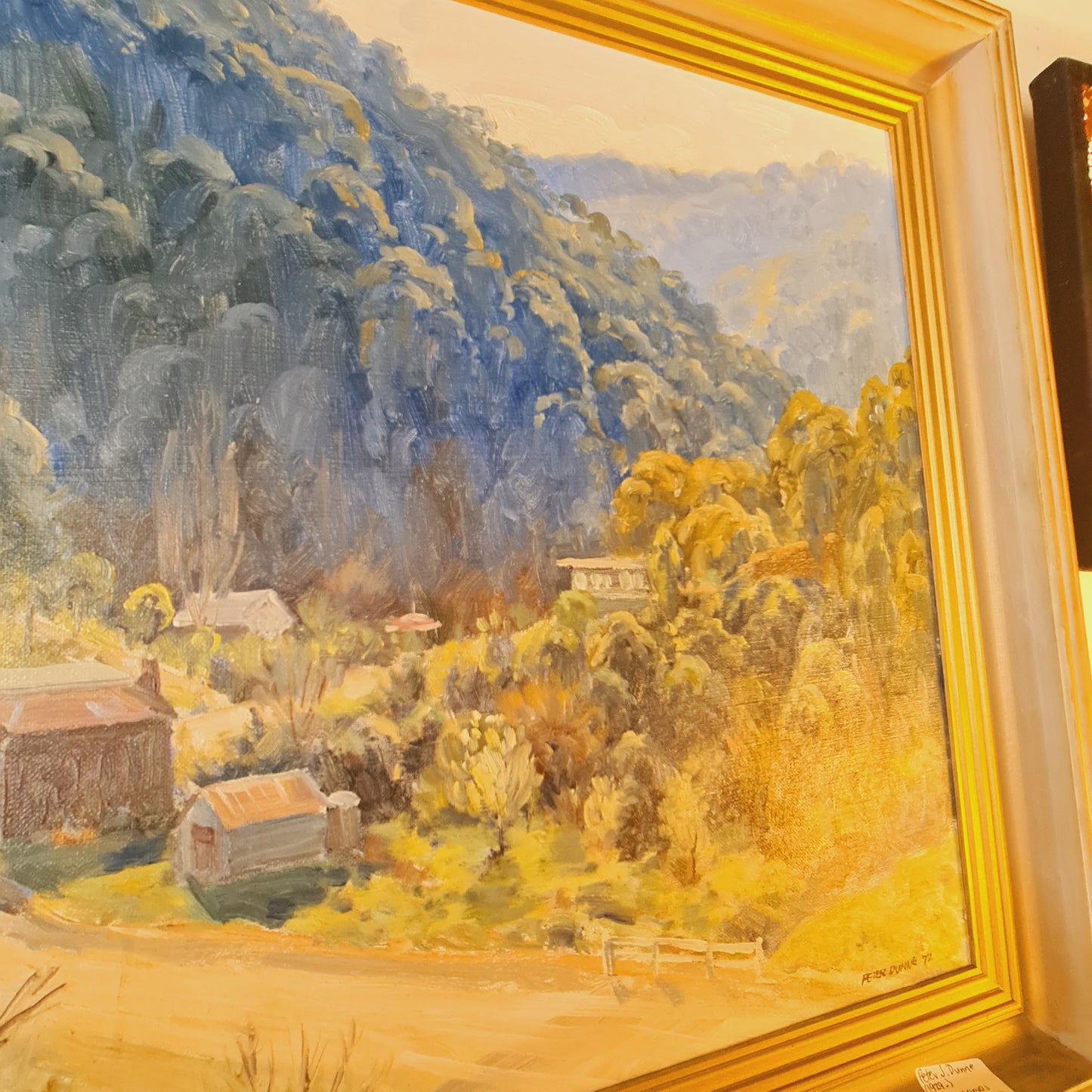 Landscape Painting Australian Country Peter E Dunne