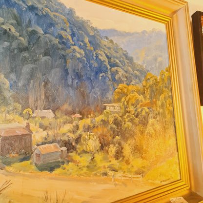 Landscape Painting Australian Country Peter E Dunne