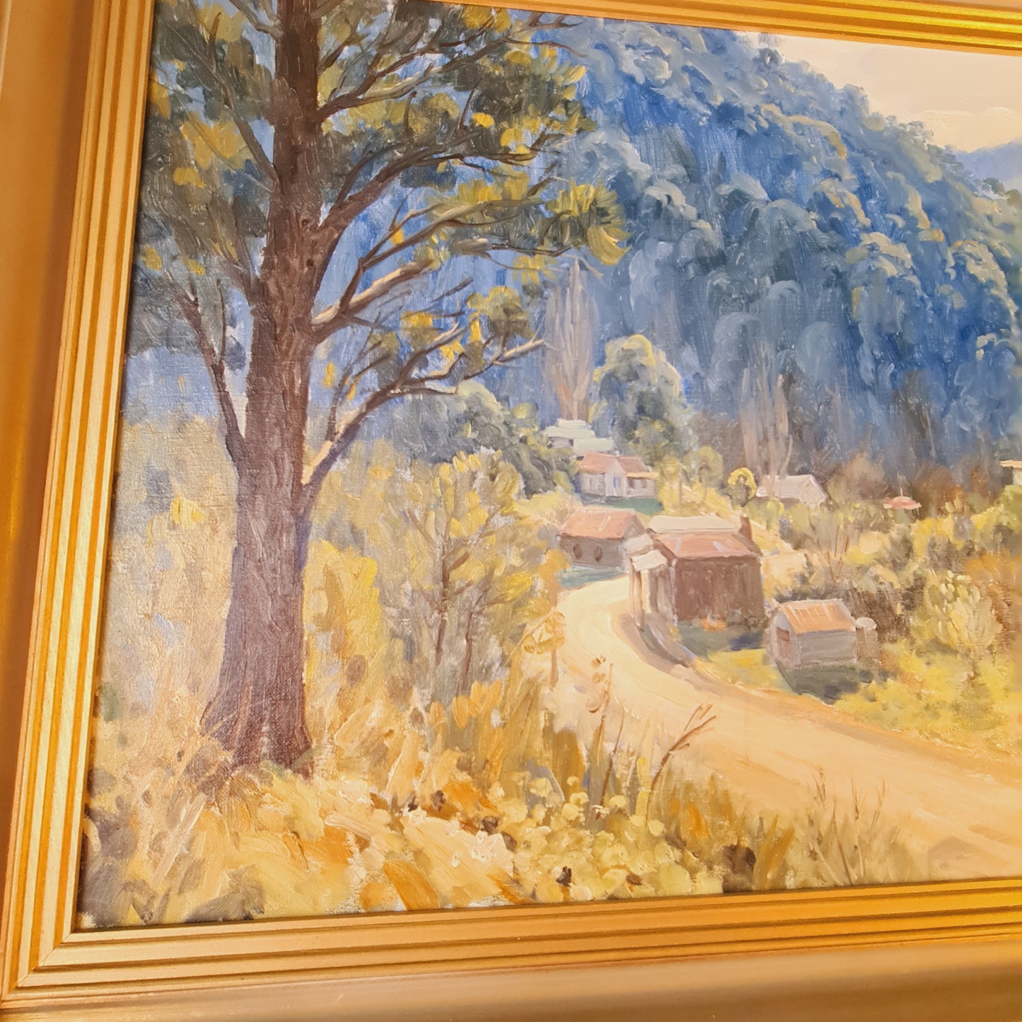 Landscape Painting Australian Country Peter E Dunne