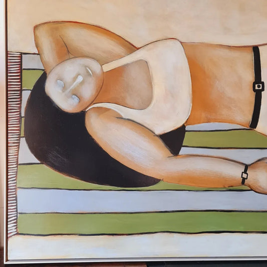 John Baird Artist Painting Original Large Female Life Painting