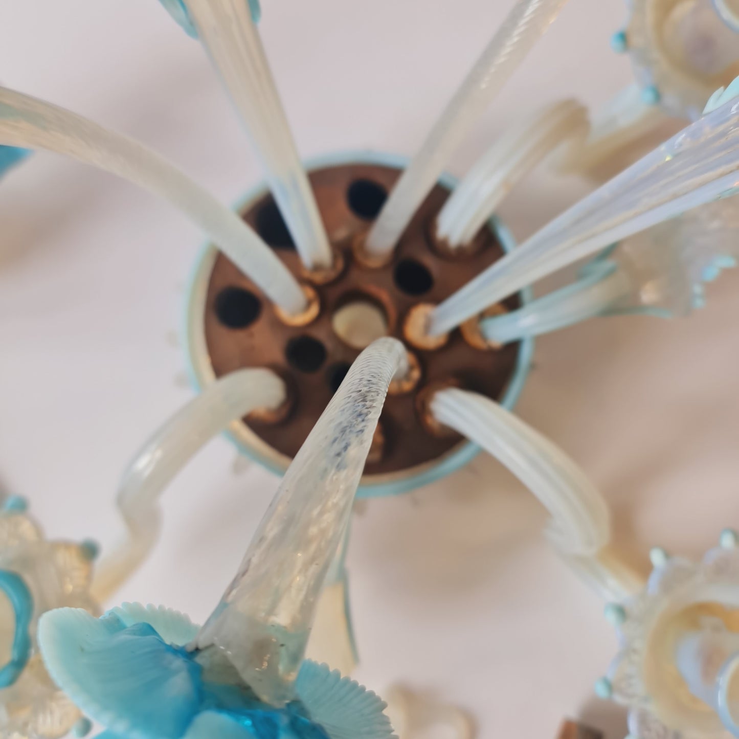 For Restoration Fragments Only 19th Century Glass Centrepiece Epergne