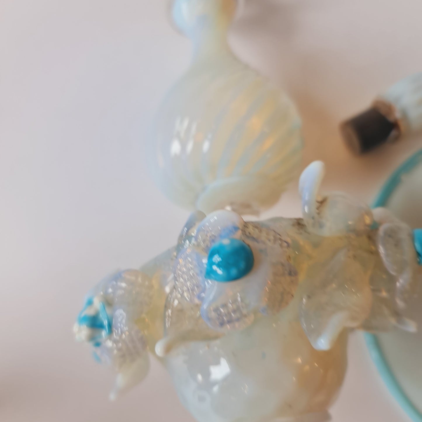 For Restoration Fragments Only 19th Century Glass Centrepiece Epergne