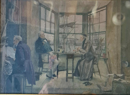 Maritime Print by Walter Dendy Sadler and Engraved by Eugene Gaujean
