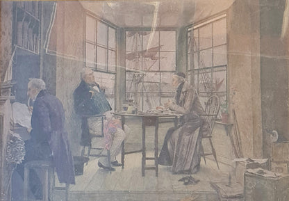 Maritime Print by Walter Dendy Sadler and Engraved by Eugene Gaujean