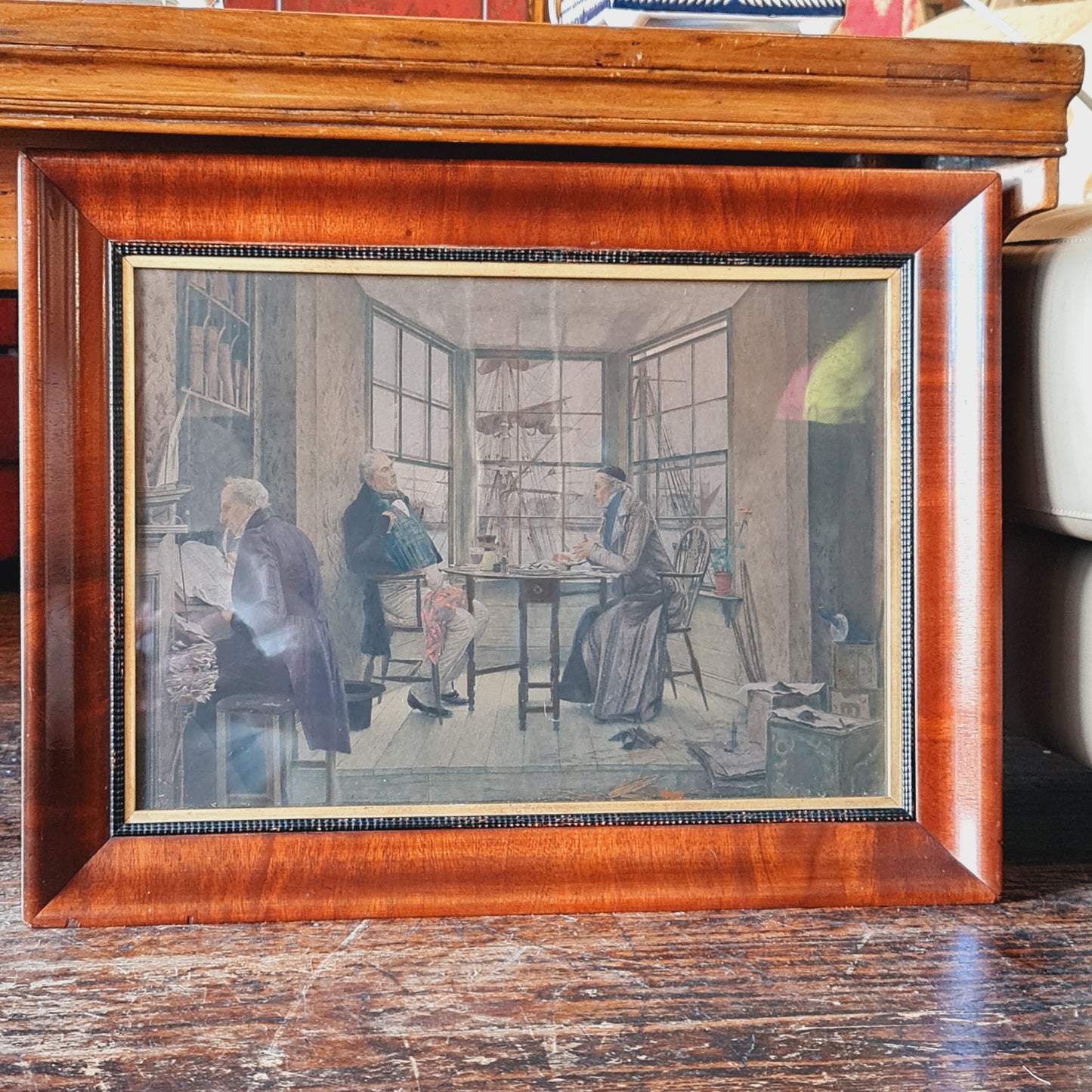 Maritime Print by Walter Dendy Sadler and Engraved by Eugene Gaujean