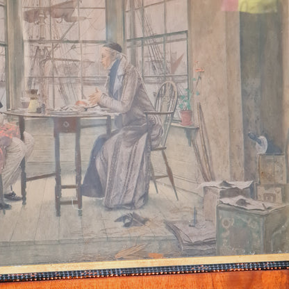 Maritime Print by Walter Dendy Sadler and Engraved by Eugene Gaujean